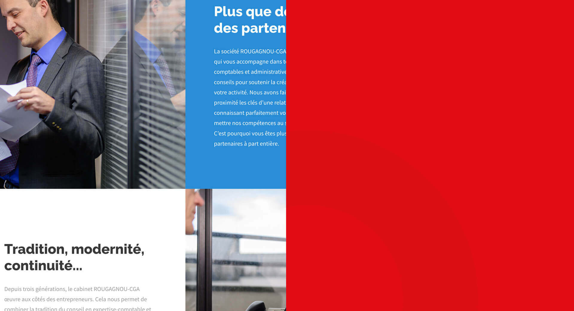 Création site web cabinet Rougagnou - La satisfaction client